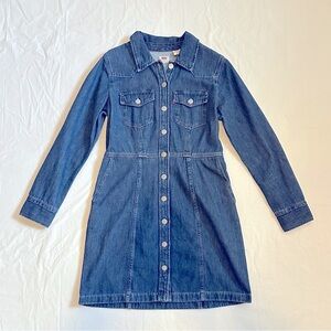 Levi's Women's Flynn Western Cotton Denim Dress